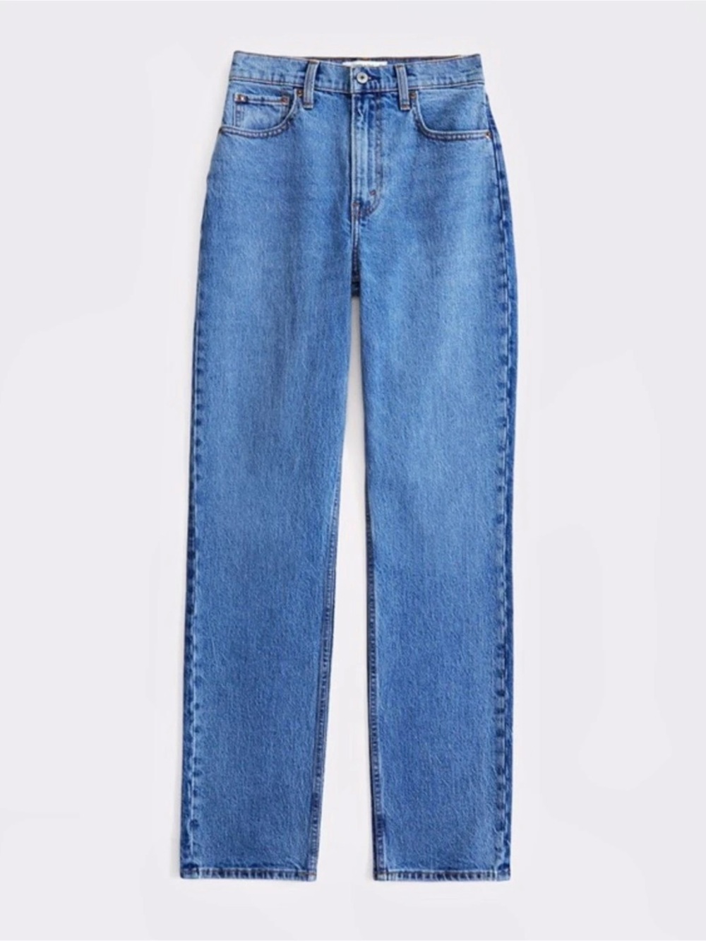 Abercrombie Curve Love Ultra High Rise 90s Straight Jeans